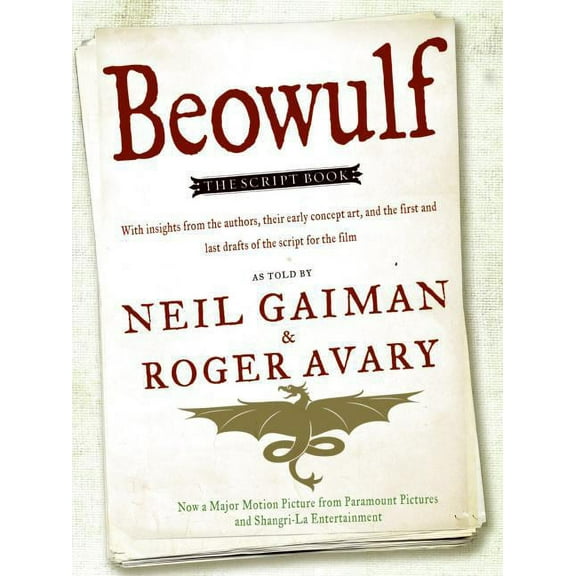 Beowulf: The Script Book, (Paperback)
