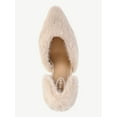 thumbnail image 4 of Scoop Women's Faux Fur Stiletto Heels, 4 of 7