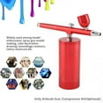 thumbnail image 4 of HOTBEST Mini Air Compressor Spray Gun 0.3mm Nail Compressor Air Brush Spray Gun Portable Airbrush Set Capacity Set for Paint Art Makeup Tattoo Nail Design, 4 of 9
