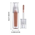 thumbnail image 3 of Lip Gloss, High Gloss Lip Gloss, Moisturizing Pearlescent Lip Gloss with Mirror Shine, Fine Gloss Glaze for Hydrated Lips, 3 of 7