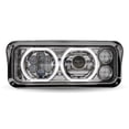 thumbnail image 2 of Trux TLED-H100 Universal Chrome Led Projector Headlight Assembly With, 2 of 2