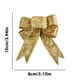 thumbnail image 3 of 10cm Christmas Decoration Bow Holiday Decoration Christmas Tree Pendant, 3 of 6
