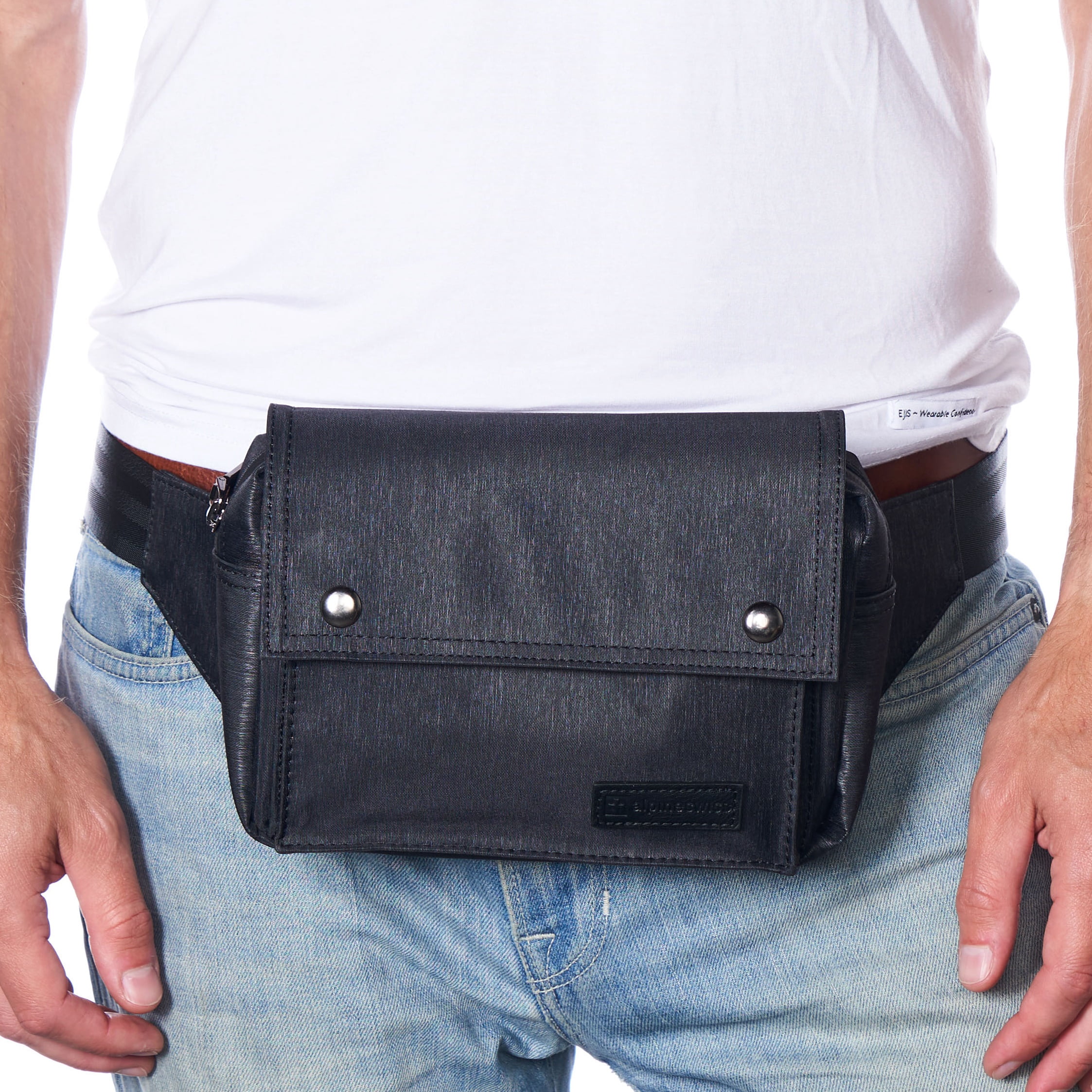 Alpine Swiss Fanny Pack Waist Bag Adjustable Belt Strap Crossbody Sling Bum Bag