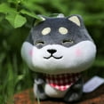 thumbnail image 5 of Cute Plush Toy Keychain - Adorable Shiba Inu Design With Soft Fur And Checkered Scarf - For Backpacks Bags Keys Daily Use, 5 of 6