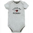 thumbnail image 5 of Hudson Baby Infant Boy Cotton Bodysuits, Buffalo Plaid Family, 3-6 Months, 5 of 5