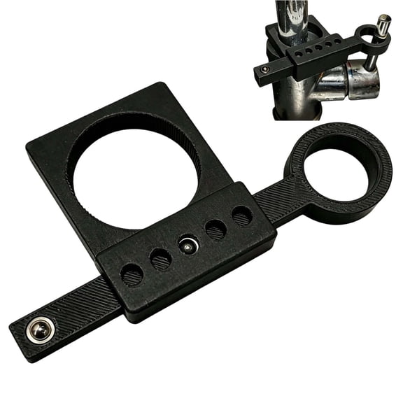 Adjustable Faucet Safety Handle Lock, Universal Tap Lever Guard to Prevent Accidental Water Flow (Black)