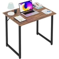 thumbnail image 7 of CL.HPAHKL 32 Inch Small Computer Desk for Small Spaces, Modern Simple Style Desk Table Sturdy Laptop Table with Sturdy Metal Frame Adjustable Feet Study Desk for Bedroom Home Office (1, Vintage), 7 of 7