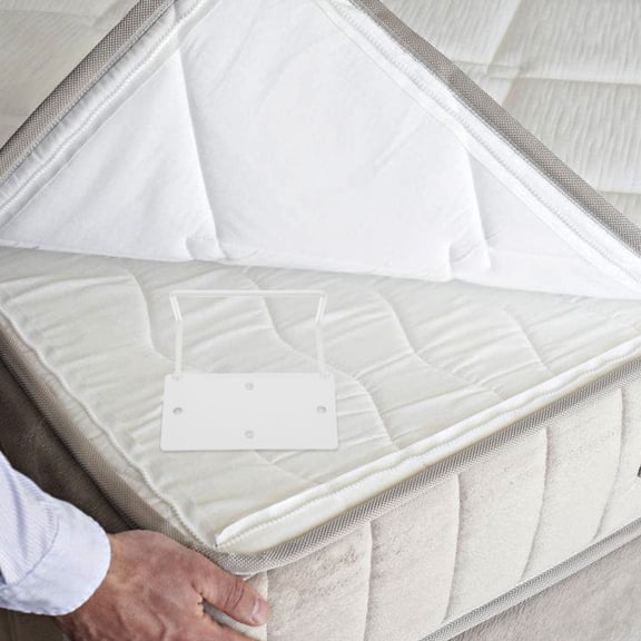 HEMOTON Hemoton 1 Pair Mattress Retainer Bar Bed Mattress Holder Sliding Stopper Metal Stabilizer