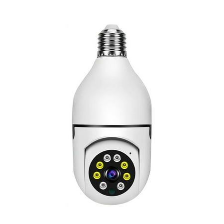 

Wireless WiFi 1080P Light Socket Bulb Security Camera Floodlight Night Vision Two-Way Audio 2.4Ghz 5Ghz