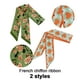 thumbnail image 3 of Paquete de 2 bufandas largas y finas de gasa, tocado con cinturón y lazo para el cuello para mujeres y niñas, regalos de moda, 3 of 7