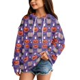 thumbnail image 4 of Grblisyd Girls Halloween Hoodies Long Sleeve Sweatshirts Pullover Tops Preppy Cute Hoodies Trendy, 4 of 4