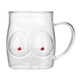 thumbnail image 2 of Taza de café de Vidrio ANGGREK 480 Ml Para El Hogar Con asa, 2 of 8