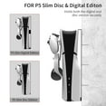 thumbnail image 4 of Support Mural pour Console PS5 Slim, Ensemble de Crochets de Rangement, Installation Facile, Accessoires, 4 of 10