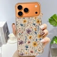 thumbnail image 3 of Case For Apple iPhone Air / 17 Pro / 17 Pro Max Series Case, Slim Thin Transparent Flexible Clear TPU Shockproof Phone Case For iPhone 17 Series, Wildflower Floral (1), 3 of 6