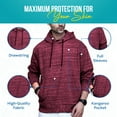 thumbnail image 2 of Men's Performance Pullover Hoodie Long Sleeve Lightweight Activewear, Pack of 12, 2 of 5