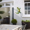 thumbnail image 4 of Jardín animal estatua sala de estar pared colgando arte decoración entrada navidad boda cumpleaños fiesta fiesta ornamento verde Inevent HA010748-02B, 4 of 6