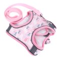 thumbnail image 1 of Pet Harness Leash Set, Breathable Dog Training Leash Mesh Breathable Dog Vest Harness Adjustable Pet Walking Harness With 1.5m Leash For Pet Outdoor Walking, 1 of 8