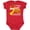 Red, variant on I Love My Brother Childhood Cancer Awareness Hope, Support, Cure Boys or Girls Baby Bodysuit