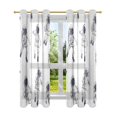 thumbnail image 7 of Yayeee Window Curtains Light Filtering 63"x52" Grommet Panel Pair Home Living Room Decor, Astronaut Pattern, 7 of 7