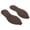 Brown, variant on M Buder Shoe Bottom Full Sole Repair Cuttable Elasticity Skid Resistance Rubber Replacement for Sneakers Brown 41 to 44