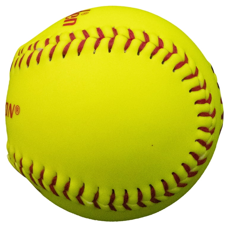 Dudley's Softball Bucket With Lid & 1 Dozen (12) Thunder Heat NFHS Fastpitch Softballs