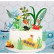 thumbnail image 2 of Adorno para tarta con temática de mar y Océano, Serie de peces de verano, feliz submarino, decoración para tarta, fiesta de cumpleaños, 2 of 4