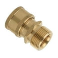 thumbnail image 4 of DOLITY 3x Brass Pressure Washer Quick Connector Fittings M22x 1.5mm Female Thread #10, 4 of 9