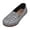 Grey, variant on Rokment Vintage Flowers Slip on Walking Loafers for Women 2026 Boho Beach Casual Leather Ballet Flat Comfortable Soft Sole Non Slip Work Dress Nursing Shoes Blue Size 6