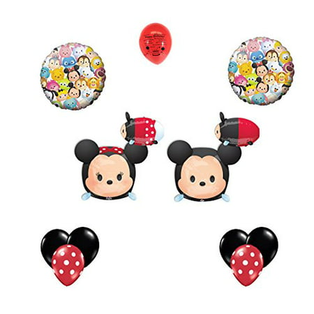 Disney Tsum Tsum Party Supplies Mickey Mouse And Minnie Mouse Balloon Decorating Kit