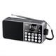 thumbnail image 1 of Altavoz de Radio Portátil Compatible con Tarjeta TF, Radio FM Digital, Pantalla LED, Reproductor de MP3 Estéreo para Personas Mayores, Color Gris., 1 of 5