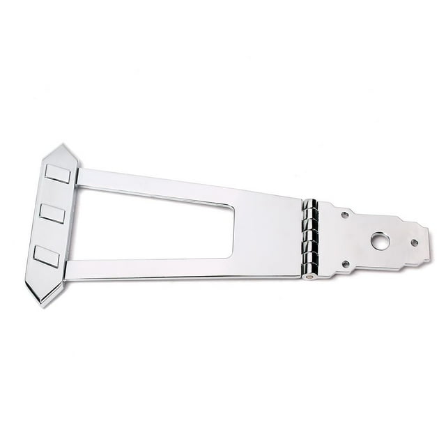 Tachiuwa 6 Strings Jazz Guitar Tailpiece Bridge DIY Musical Instrument Accessory,