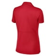thumbnail image 6 of Yellow Rooster Women’s Micropique Sport-Wick Polo T-Shirts True Red M, 6 of 6