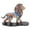 F, variant on Hotiary Colorful Bird Statue 10” Metal Sculpture
