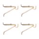thumbnail image 1 of 4 soportes de ajuste para barra de cortina, soporte telescópico, bases de barra individual (15 mm), 1 of 5