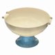 thumbnail image 2 of Frutero con pedestal, frutero alto, fuente decorativa creativa para verduras Azul Blanco, 2 of 8