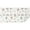 White Fairy Castle, variant on White Fairy Cottage Princess Pattern Rectangle Tablecloth 60"x84",Waterproof Polyester Rectangle Table Cloth, Wipeable Spillproof Polyester Tablecloth for Dining, Camping, Indoor and Outdoor