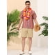 thumbnail image 3 of Camisa a rayas de verano Lars Amadeus para hombre Azul multicolor S, 3 of 6