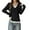 Black, variant on Two Tone Collar Pullover Sweater Long Sleeve Knitted Top Layering Shirt Color Block V Neck womens tops Grey,One Size