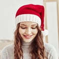 thumbnail image 4 of Sombrero De Punto De Navidad Pompom Sombrero De Navidad Traje De Fiesta De Navidad Favores Regalos Accesorios Beanie Knit Hat Para Adultos / Niños seitruly AP006291-02, 4 of 6