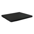 thumbnail image 3 of Fiocias Square Fitted Table Cover Desk Topper Elastic Tablecloth Stretch Table Top Cover Black, 3 of 9