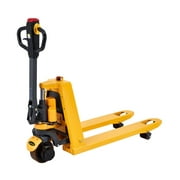 APOLLOLIFT Electric Powered Pallet Jack 3300lbs Capacity Lithium Battery Mini Type Walkie Pallet Truck 48"x27" Fork Size