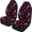 style836, variant on Universal Accessories Interior Car Auto Women Seat Front Carseats for Cover Seat Covers Seat Car 2 of Set Cancer Breast Pink