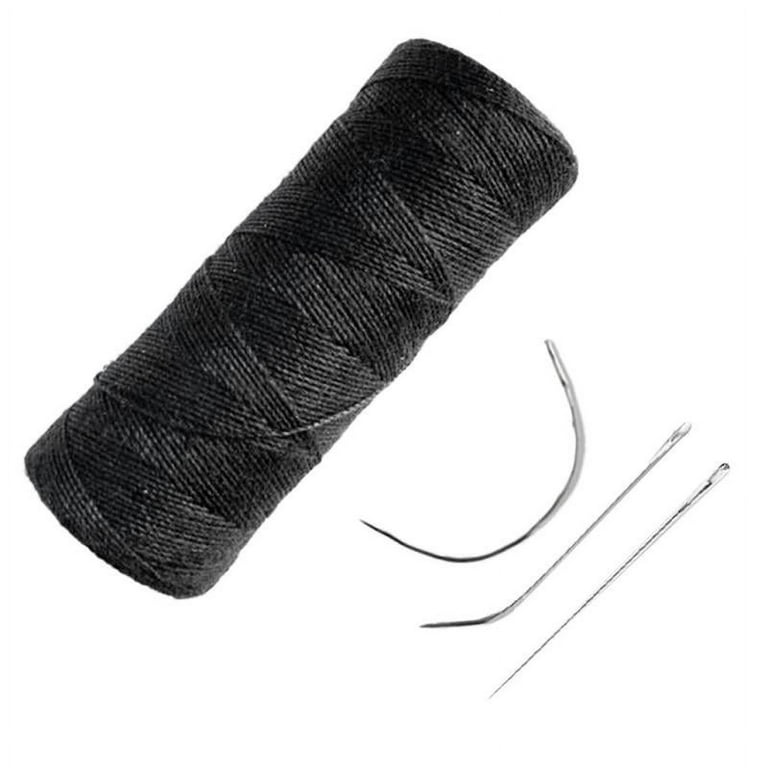 Weft Weave Track Sew in Sewing Needle & Tread Kit black /J for Hair  Extensions. 