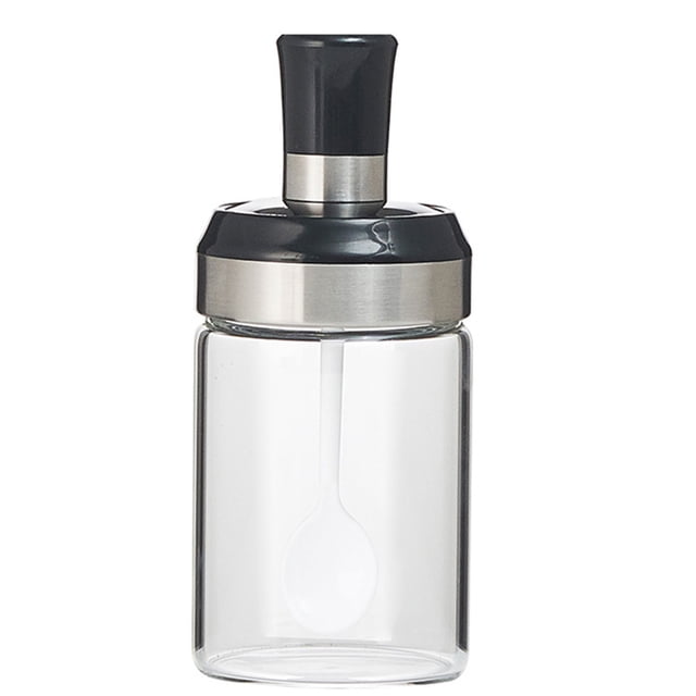 Wosthever Cepillo de aceite de almacenamiento resistente a altas temperaturas, contenedor de miel, contenedor de almacenamiento de alimentos, Cocina y Comedor tipo pala