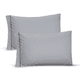 thumbnail image 1 of Fundas de almohada Rebeca 2 Fundas de almohada Koala King Size Gris Perla, 1 of 5