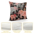 thumbnail image 4 of PHYHOO Elephant Throw Pillow Colorful Pillow Covers  Animal Double-sided Print with Flower Throw Pillow Sofa Cushion Decorative Pillowcase for Couch Bed Chair Office, 4 of 5