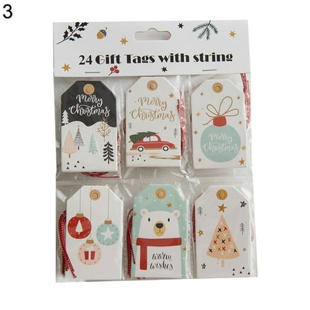 

Pnellth Christmas Hanging Card Cute Fine Workmanship Exquisite Wide Application Christmas Tags Pendant for Festival