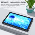 thumbnail image 5 of Tablet 10 Inch Android 15 Tablets, 8GB RAM 32GB ROM 1024GB Expand Quad-Core Processor Tableta Computer, 2MP+8MP Camera WiFi BT 10.1 in HD Display Tab, 6000mAh Long Battery Life Tablet PC, Black, 5 of 7