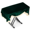 thumbnail image 7 of IBASETOY Analog Synthesizer Keyboard Waterproof Protective Cover Piano Cover Green Felt Cloth 1Pack for Home Use, 7 of 7