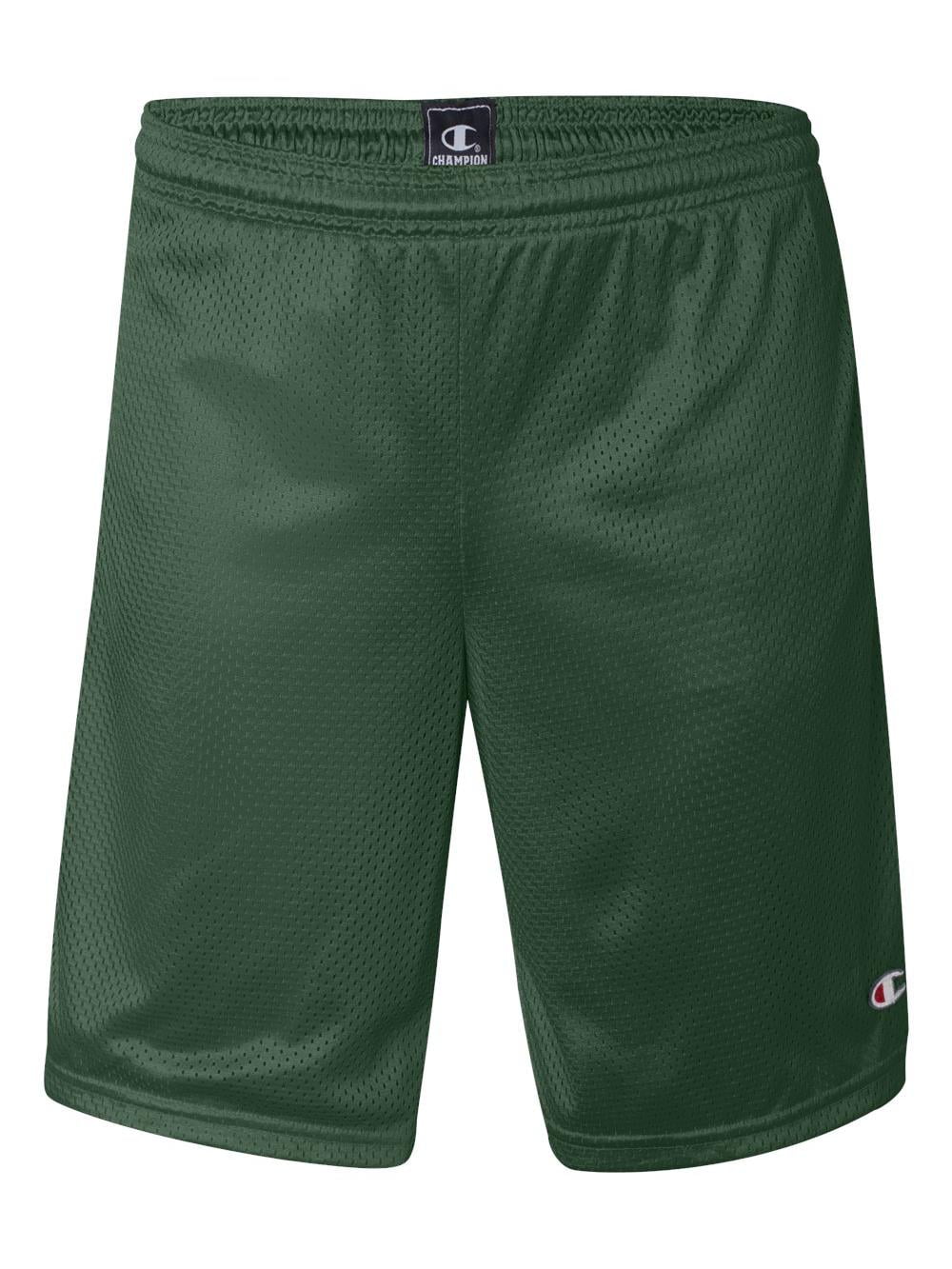 Champion Mens Long Mesh Shorts with Pockets, M, Varsity Champion Mens Long Mesh Shorts with Pockets, M, Varsity